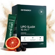 OxyEnergy Lipo-S Advanced Plant-Based Formula Supplement Strips, 30 Count