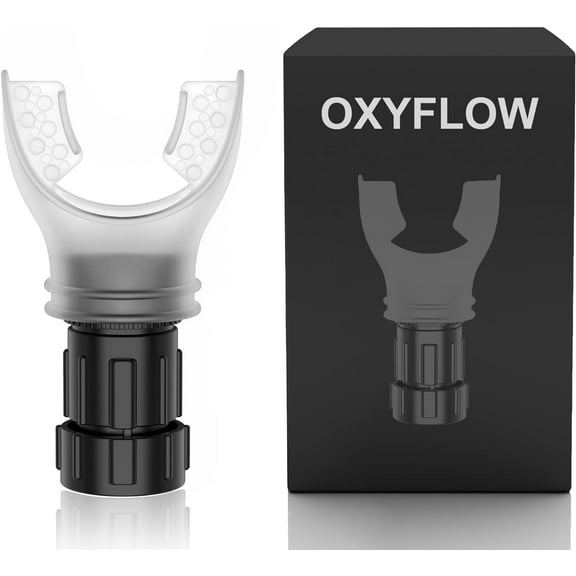 Oxyflow Portable Adjustable Trainer for Oral and Muscular Exercise - for Daily Fitness Training, Easy to Clean