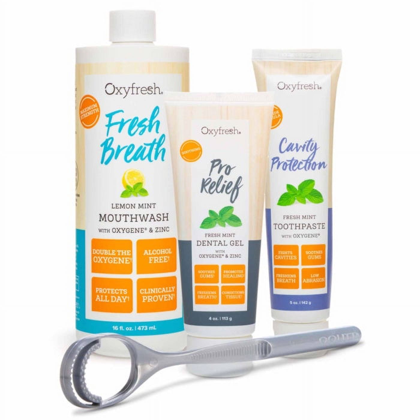Oxyfresh 655 Periodontal Health Kit Mouthwash + Toothpaste + Gel