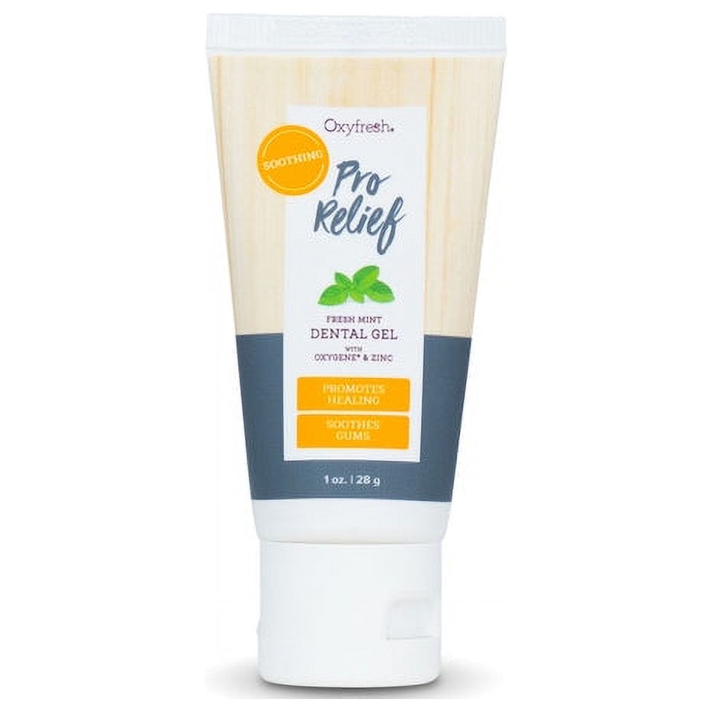 Oxyfresh 706 Pro Relief Fresh Mint Dental Gel With Oxygene & Zinc 1 Oz