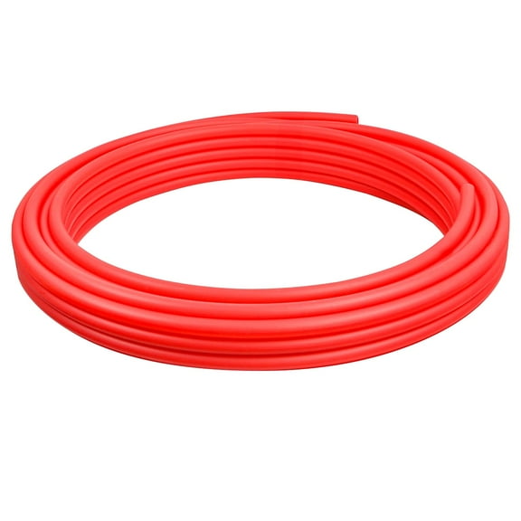 Oxygen Barrier PEX-B Red Tubing 5/8 Inch x 100 Ft Radiant and Hydronic Heating Systems for Winter