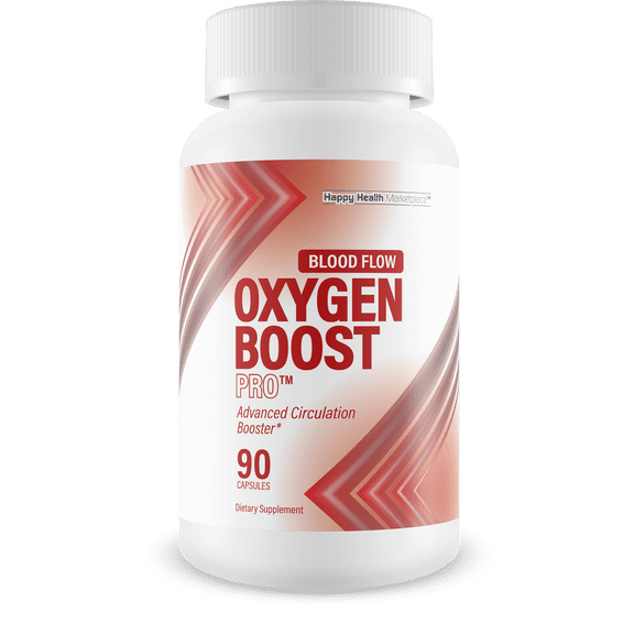 Oxygen Boost Pro - Better Blood Flow & Circulation - Our Best Natural Blood Flow Booster Supplement - Circulation and Vein Support Vitamins - Blood Flow Supplements for Circulation Oxyboost Bloodflow