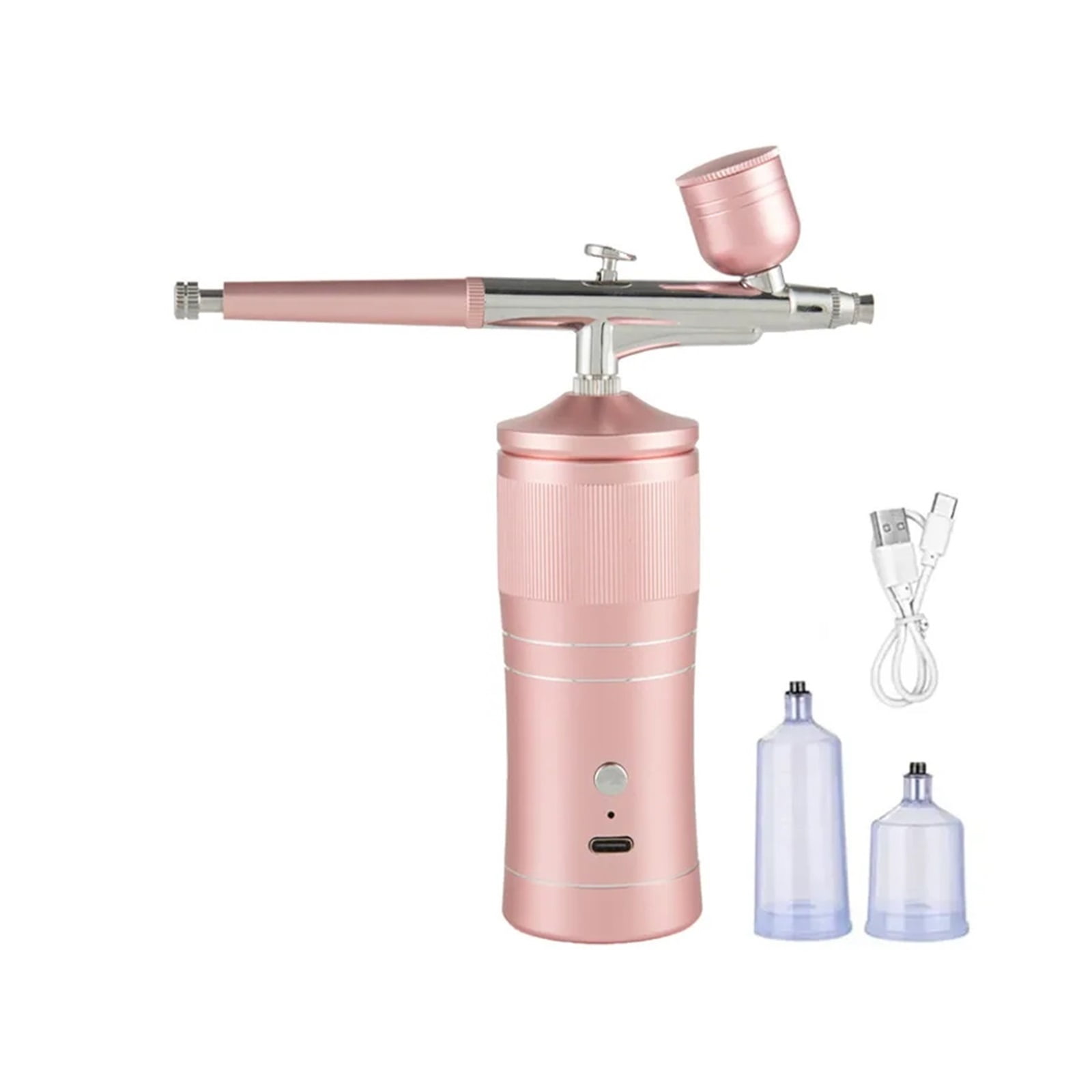Oxygen Deep Hydrating Machine For Nail Art Tattoo Cake Makeup Rechargeable Airbrush Compressor Kit Air Brush Sprayer Gun Water ,Flexible