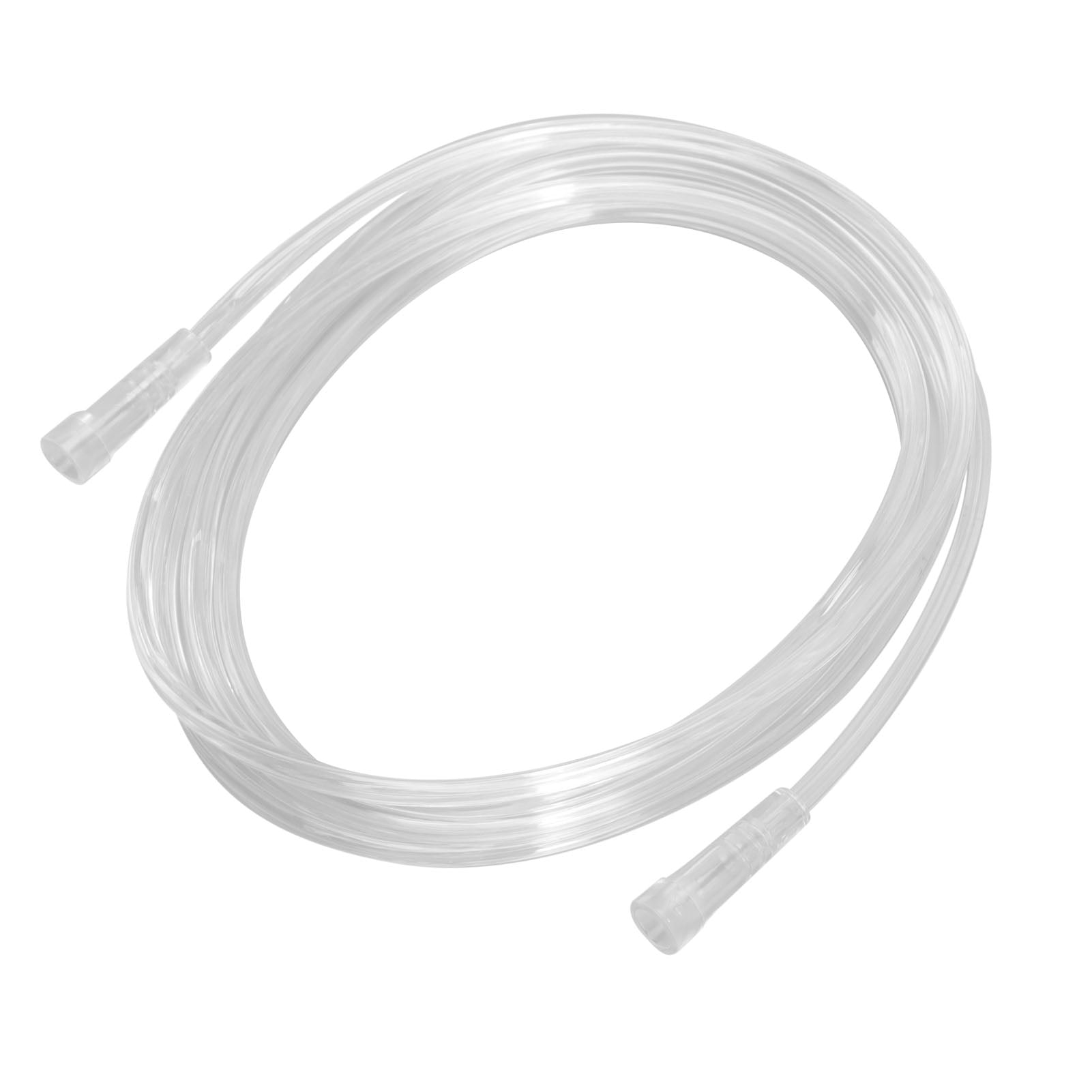 Oxygen Hose, 2 Meters Length Latex Material Oxygen Tubing 2 Pcs