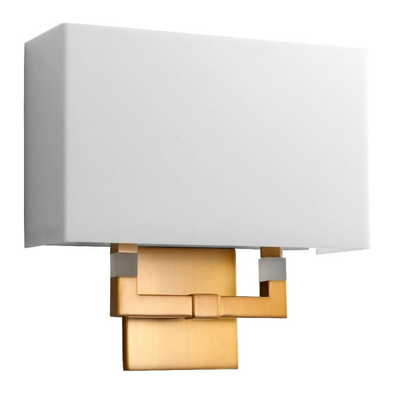3-514-40 Oxygen Lighting Chameleon - 11.25 Inch 10.5W 120V 1 LED Wall Sconce-Aged Brass Finish