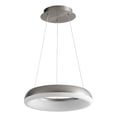 thumbnail image 1 of 15.75 Inch 30W 1 Led Pendant-Satin Nickel Finish Oxygen Lighting 3-62-24, 1 of 2