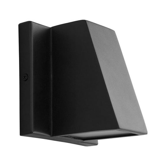 4.75 Inch 6W 1 Led Outdoor Wall Mount-Black Finish Oxygen Lighting 3-708-15