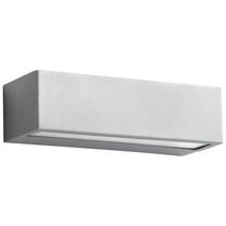 10.25 Inch 10.5W 120V 1 Led Outdoor Wall Sconce-Gray Finish Oxygen Lighting 3-740-16