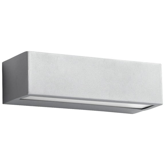 10.25 Inch 10.5W 120V 1 Led Outdoor Wall Sconce-Gray Finish Oxygen Lighting 3-740-16