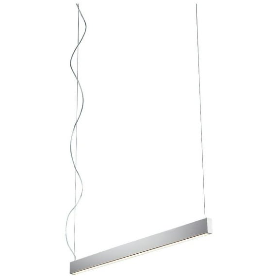 38 Inch 33W 1 Led Pendant-Polished Nickel Finish-3000 Color Temperature Oxygen Lighting 32-632-20