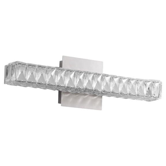 Elan 1 - Light Satin Nickel/Silver Modern - LED Aluminum Wall Sconce