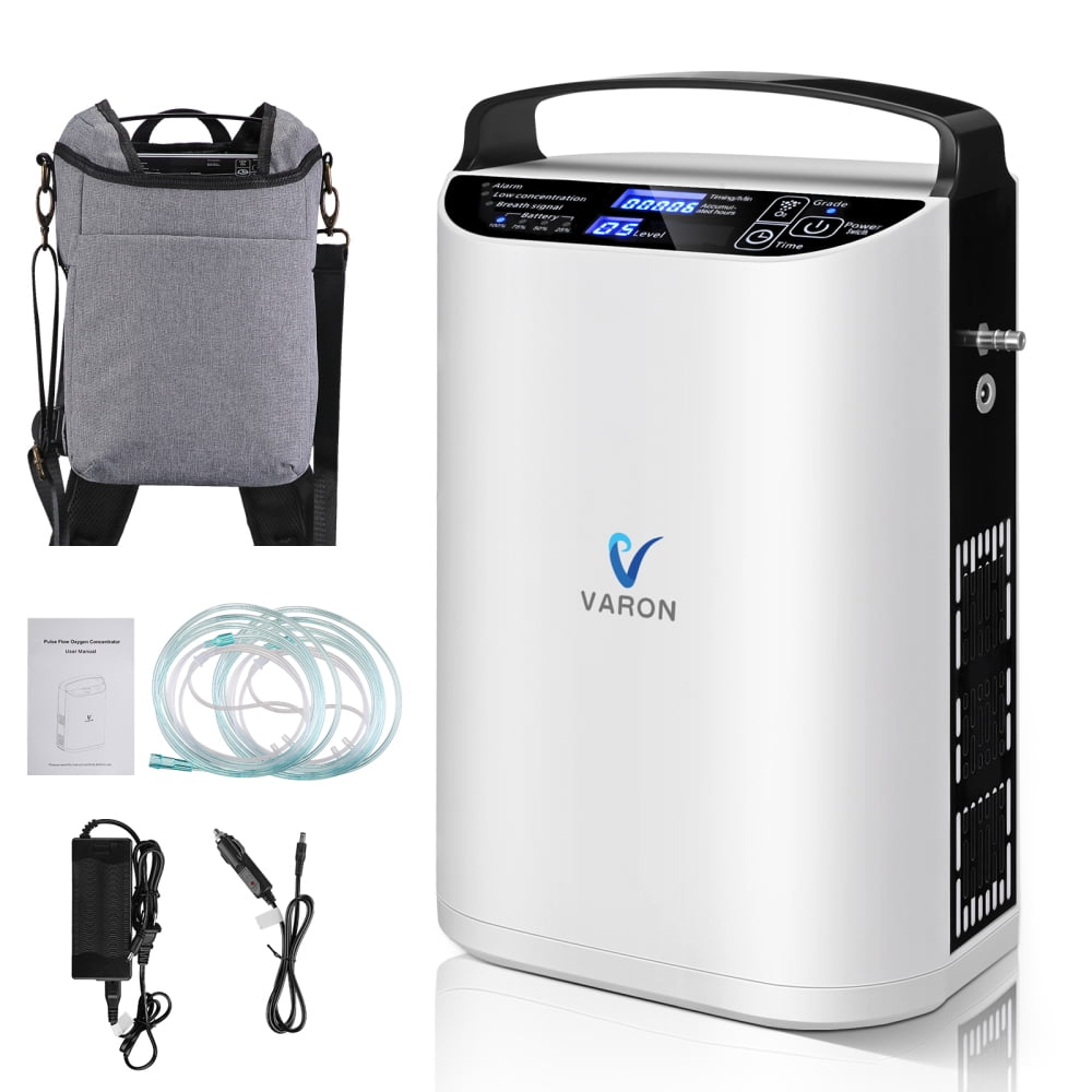 𝖭𝖺𝗇𝗍𝖿𝗎𝗇 Oxygen Machine 1-5L Travel Use 90-93% Pulse with Accessories ...