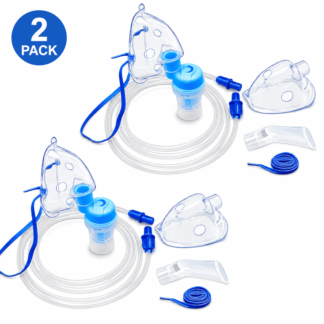 Oxygen Mask, ElongatedOxygen Breathing Mask for Adult, Oxygen Mask Kit ...