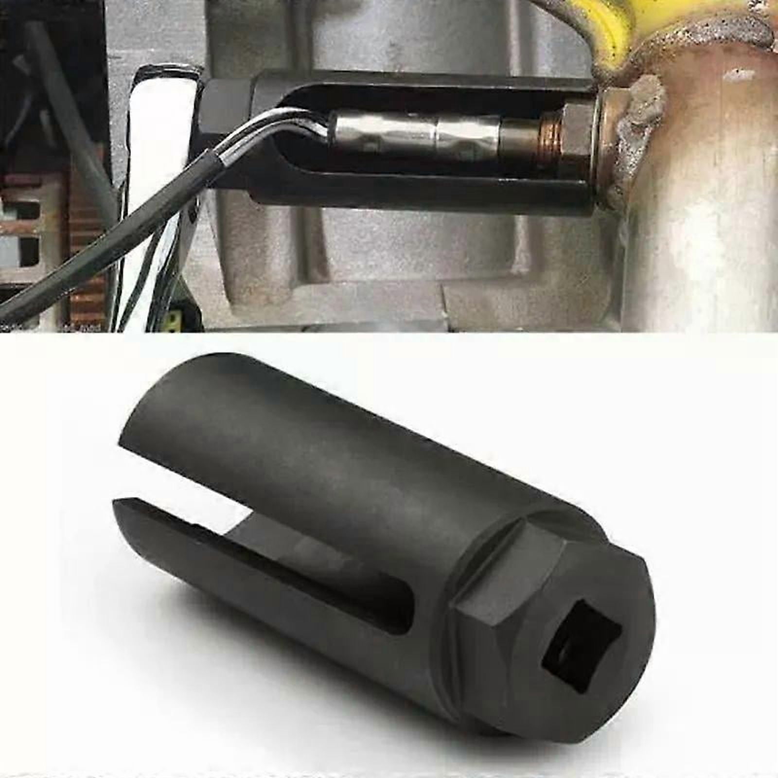 Oxygen Sensor Disassembly Tool Sensor Removal Socket Black Narrow Kit Auto Tool 1/2 Drive 8mm Slot CR-V Steel