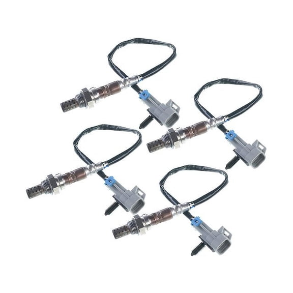 Oxygen Sensor Kit 4 - Compatible with 2000 - 2002 Chevrolet Suburban 1500 5.3L V8 - Autopart Premium