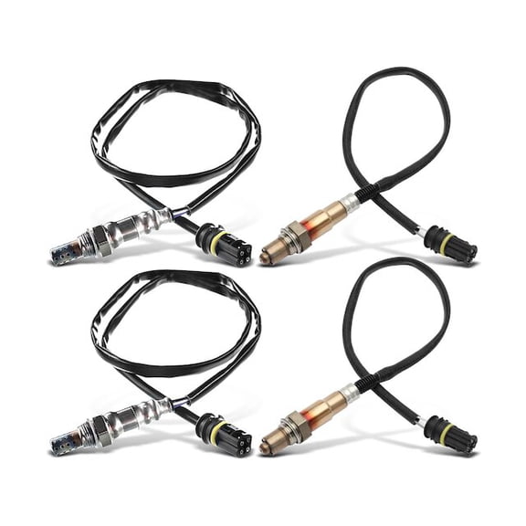Oxygen Sensor Kit 4 - Compatible with 2006 - 2007 Mercedes-Benz R500 5.0L V8