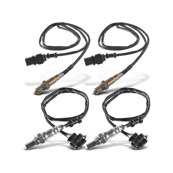 Oxygen Sensor Kit 4 - Compatible with 2006 - 2008 Porsche Cayman - Autopart Premium