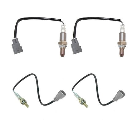 Oxygen Sensor Set 4 Piece - Compatible with 2005 - 2007 Toyota Land Cruiser 4.7L V8 2006