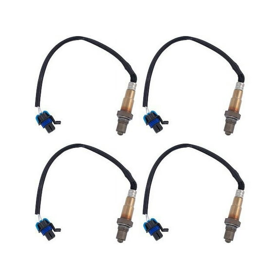 Oxygen Sensor Set 4 Piece - Compatible with 2017 GMC Acadia Limited 3.6L V6