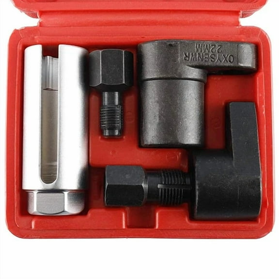 Oxygen Sensor Socket O2 Thread Chaser Install Offset Wrench Set Vacuum M12 M18