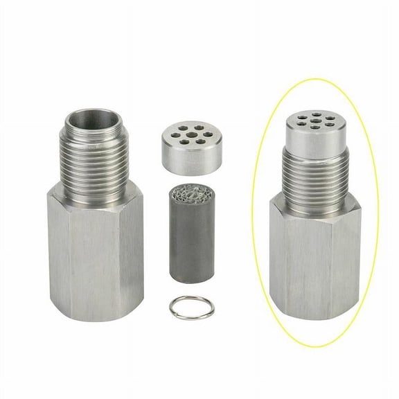 Oxygen Spacer Engine Light Adapter Bung Catalytic Converter Fix Check
