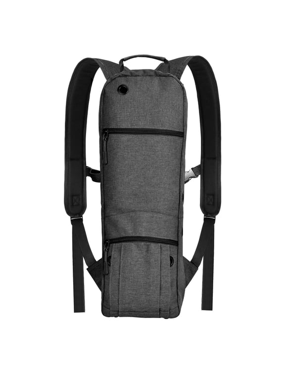 Oxygen Tank Backpack Size D, Portable Oxygen Backpack for D/M15 JD/M22 Cylinder Bag O2 Tank Carrier Holder for Travel (Black)