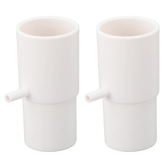 Oxygen Tubing Connector 3-Way Adapter - Universal T-Shaped Design for Oxygen Concentrators and Masks (2 Pack)