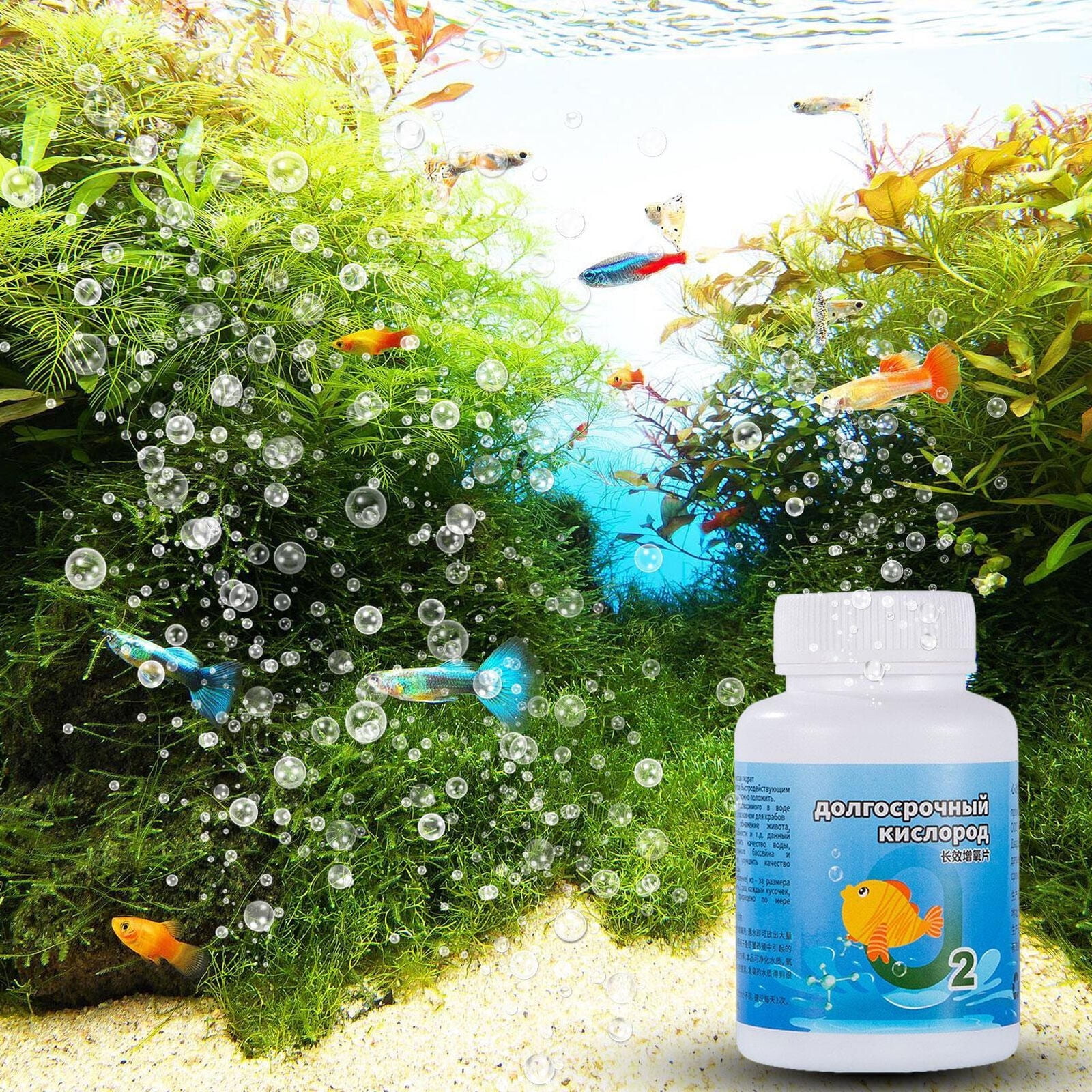 Oxygenating Tablets Provides Oxygen in Aquariums & Fish Transport Bags