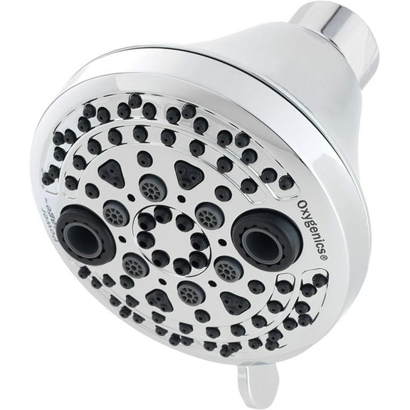 Oxygenics 88246 PowerMassage Chrome Fixed Shower Head