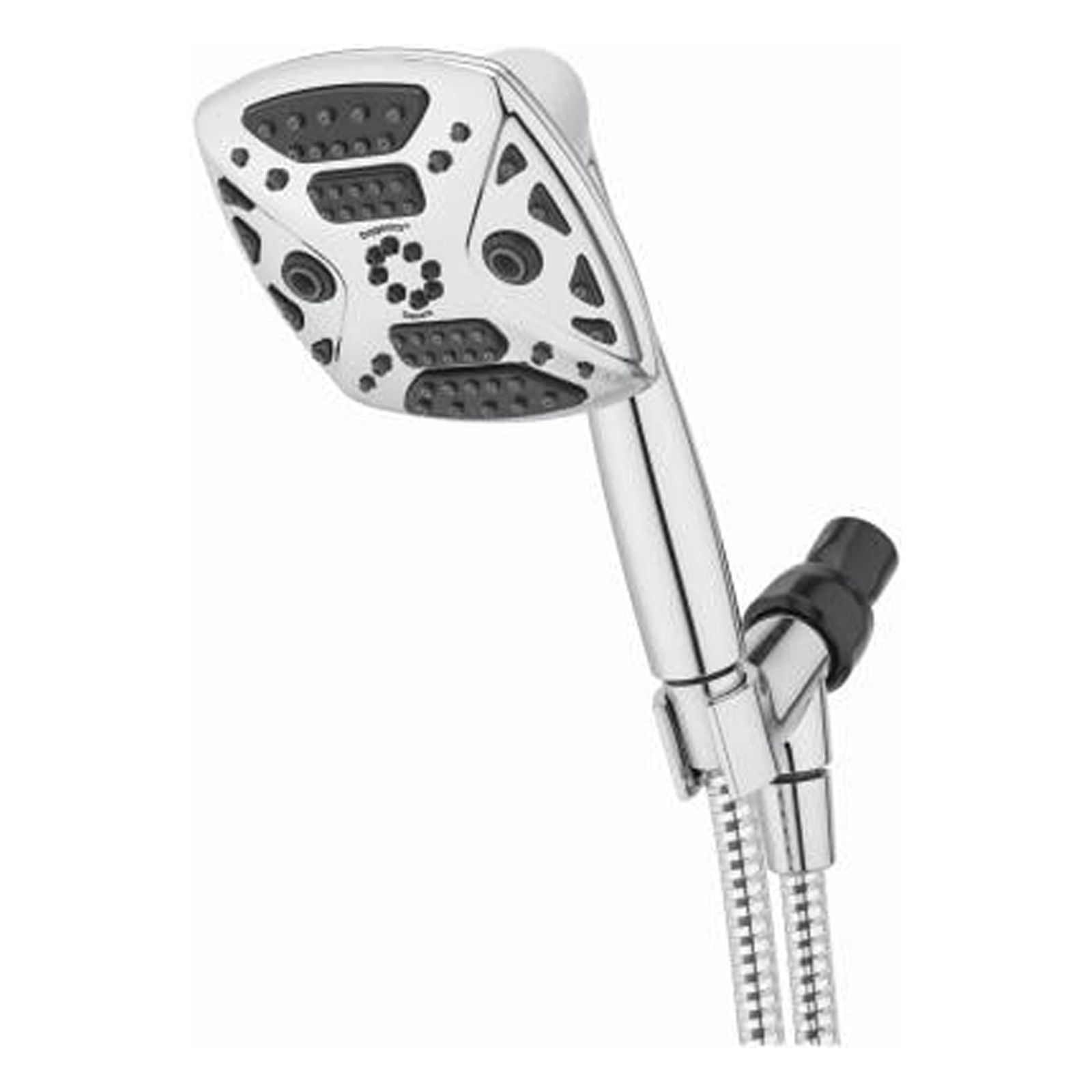 Oxygenics 94177 WaterSense 7Spray Handheld Shower Head, 1.8GPM