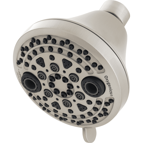 Oxygenics PowerMassage 5-Spray Fixed Showerhead - Single Pack Wall-Mount, Standard " Shower-Arm Connection