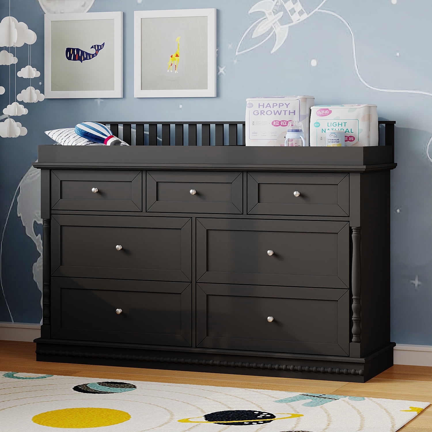 davinci charlie dresser Davinci Charlie 6-Drawer Double Dresser