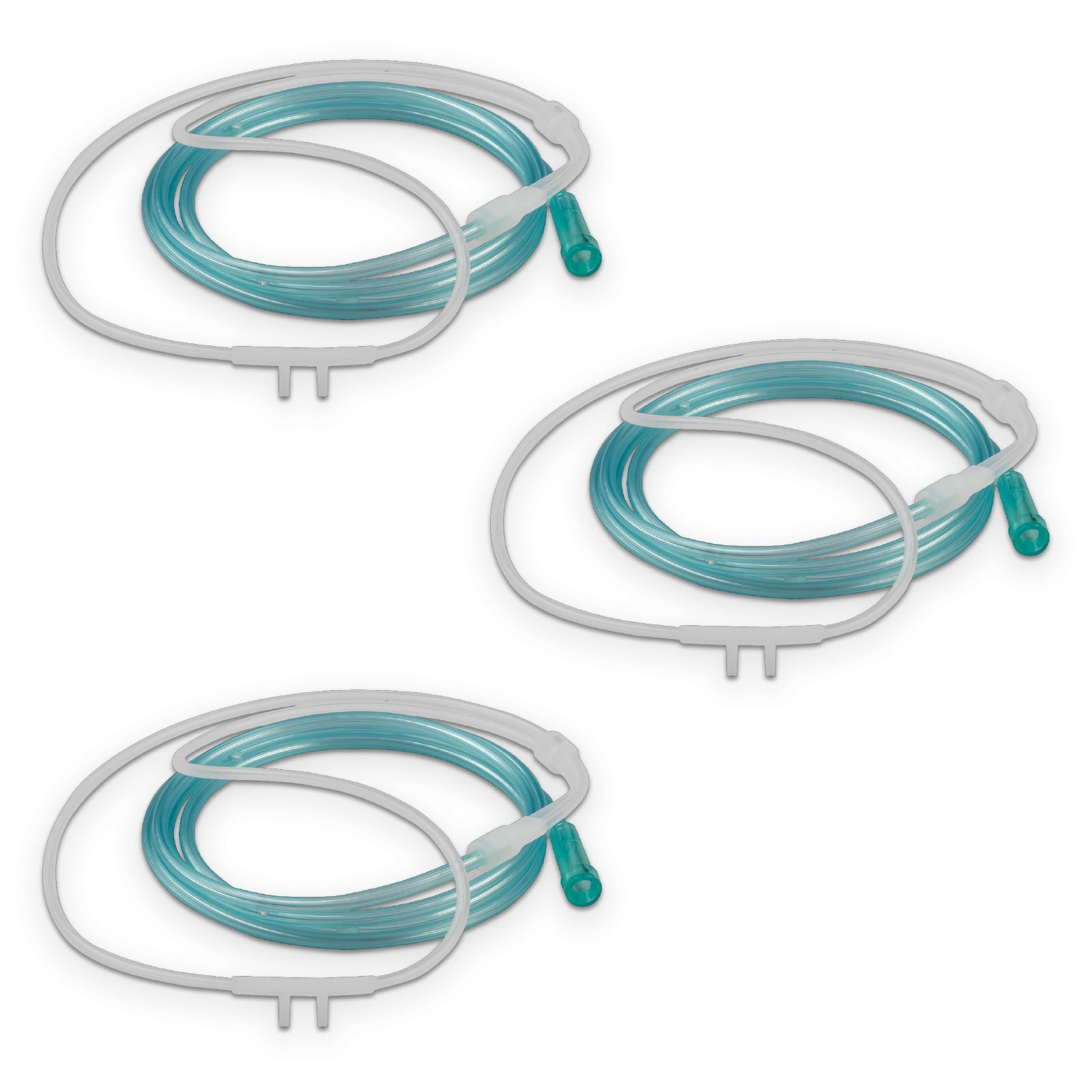 Oxyllow Super-Soft Nasal Cannula | Gentle on Nose, Cheeks and Ears | 3-Count | 7 FT | Adult-Size | Lightweight, Over-The-Ear Design
