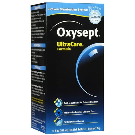 Oxysept UltraCare Formula Disinfection System, 12.0 FL OZ