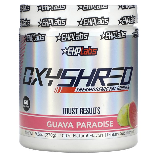 Oxyshred, Thermogenic Fat Burner, Guava Paradise, 9.5 oz (270 g