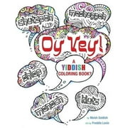 Oy Vey a Yiddish Coloring Book (Paperback)