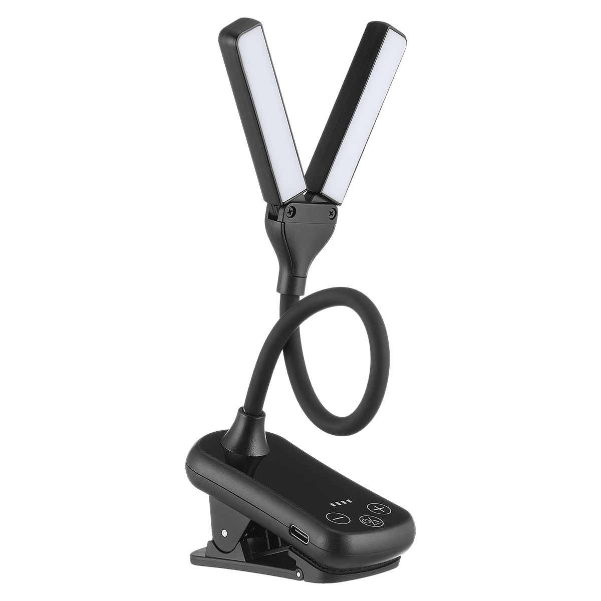 Oyajia Double Head LED Desk Lamp, Touch Lamp with 3 Color Modes Dimming