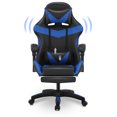 Oyajia PU Leather Gaming Chair Massage Ergonomic Gamer Chair Height