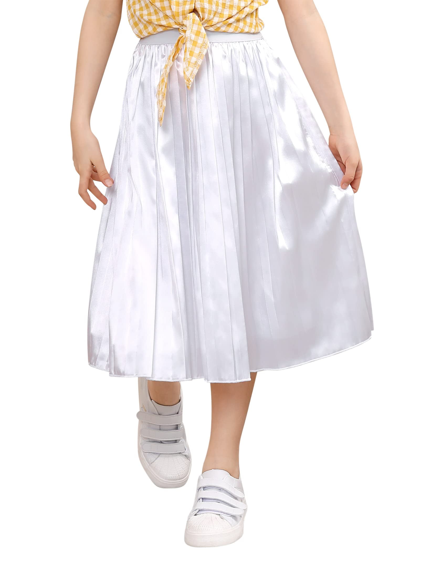 KIDS HIGH LOW SKIRT WITH POCKETS 4-10 DAISY CHAINS main image 1