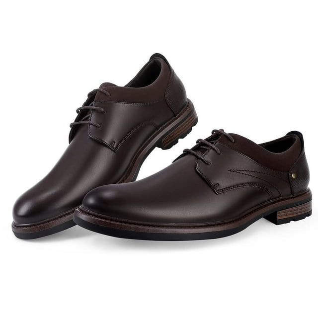 Oyang Men's Dress Shoes, Oxford Shoes, Mens Leather Stylish Lace-up ...