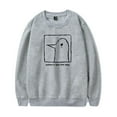thumbnail image 1 of Oyasumi PunPun Is Just Fine Today Crewneck Sweatshirt Unisex Long Sleeve Pullovers, 1 of 2