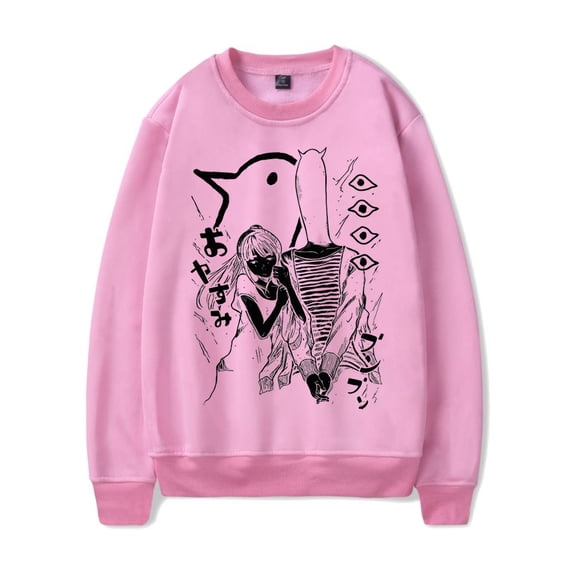 Oyasumi Punpun Crewneck Sweatshirt Women Men Long Sleeve Pullover Clothes