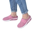 thumbnail image 1 of Oyedens Athletic Shoes With Hidden Wedge for Women Sport Slip on High Heels Mules Driving Sneakers, 1 of 7