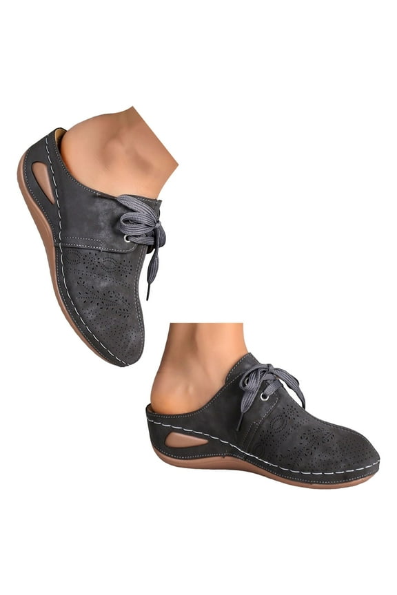 Clogs Mules Sandals for Women Comfort Wedge Walking Shoes Casual Slip on Fashion Sneakers