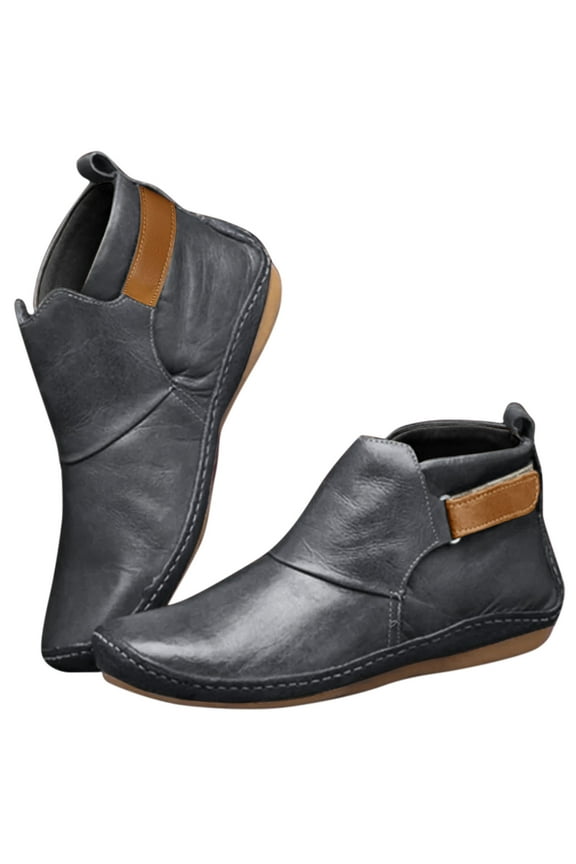 Combat Boots for Women Comfortable Wide Width Riding Short Boots Walking Work Ankle Booties