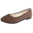 thumbnail image 1 of Oyedens Dress Shoes for Women Ladies Fashion Casual Pointed Toe Flats Slip on Loafers Dressy Shoes, 1 of 5