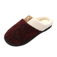 thumbnail image 1 of Oyedens Fuzzy Slippers for Women Indoor and Outdoor Fluffy House Shoes Memory Foam Bedroom Slippers Ladies, 1 of 7