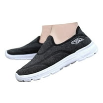 Oyedens Golf Shoes for Women Men Autumn Low Top Walking Tennis Sneakers Running Slip on Loafers