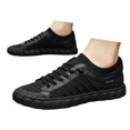 thumbnail image 1 of Oyedens Low Top Fashion Sneakers for Men Fall Slip on Flats Walking Loafers Tennis Running Canvas Shoes, 1 of 8