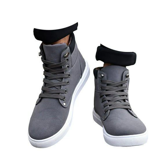 Oyedens Mens High Top Fashion Sneakers Tennis Shoes Casual Canvas Shoes Walking Ankle Boots for Men